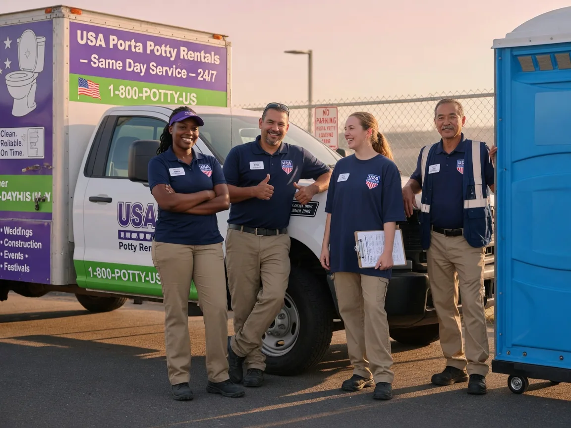 Porta Potty Rental company in Diamond, OH